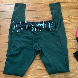 Reversible cotton/soft feel Lululemon leggings